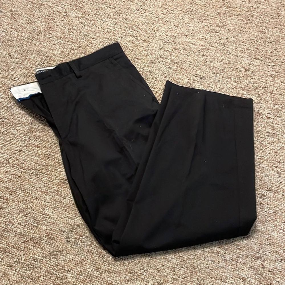 Dockers classic fit slacks in black - Picture 1 of 5